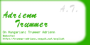 adrienn trummer business card